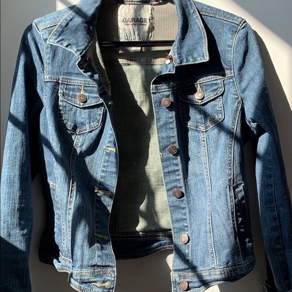 Garage Fitted Denim Jacket - Picture 4 of 5